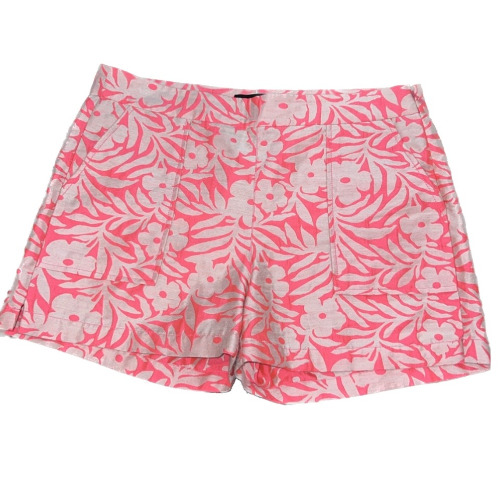 J Crew Pink Floral shorts